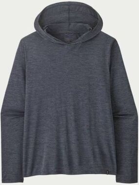 Patagonia Men's Capilene Cool Daily Long Sleeve hoodie - M - Smolder Blue